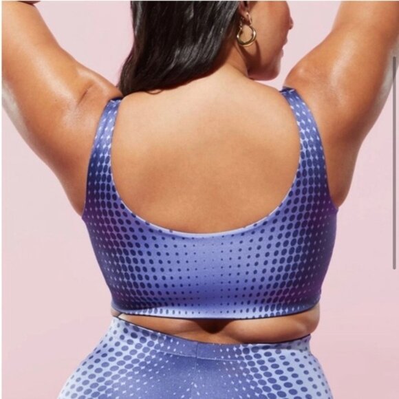 YITTY | Headliner Shaping MIDI Bralette Purple Sports Bra Women’s Size Large - Picture 3 of 11